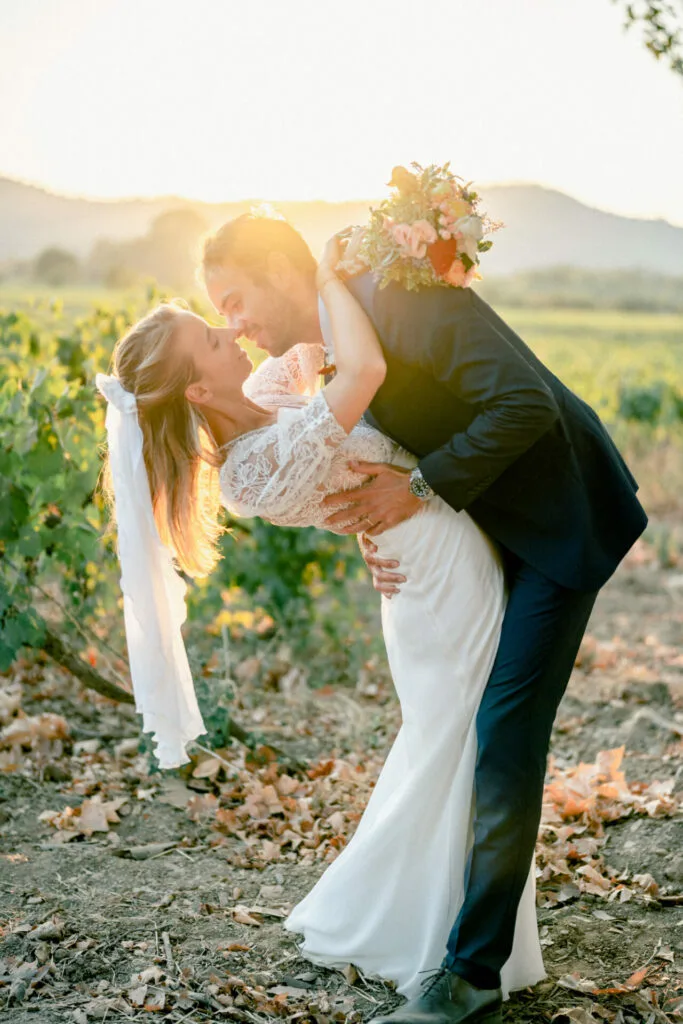 couple dans les vignes